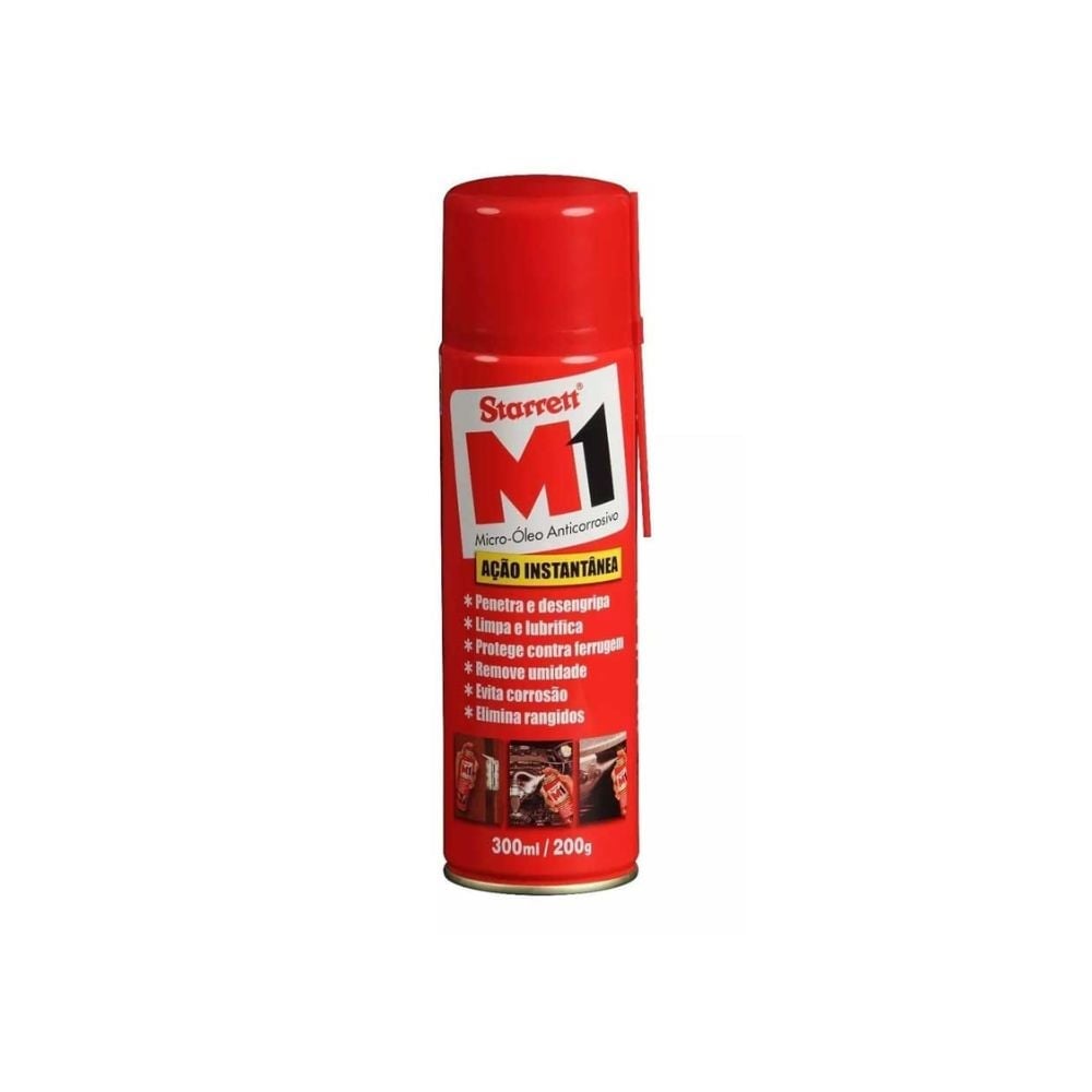 Óleo Lubrificante M1 STARRETT 300ml Spray | M1-215