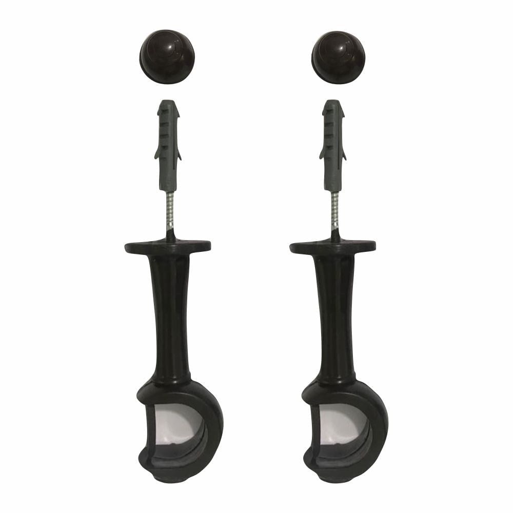 Suporte Cortina "Varão" Cadiz Simples Imbuia Par 29002