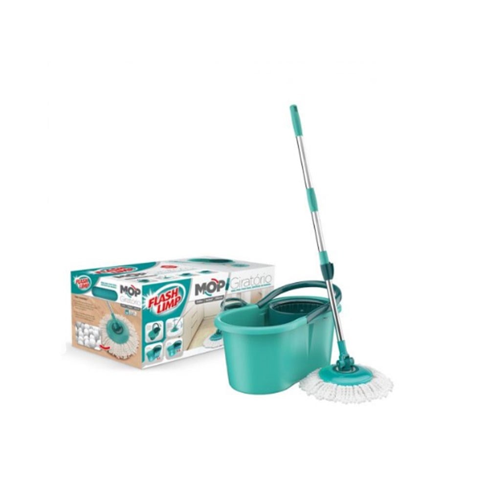 Rodo Mop Flashlimp Giratório com Balde | MOP8209-VA - imagem 1