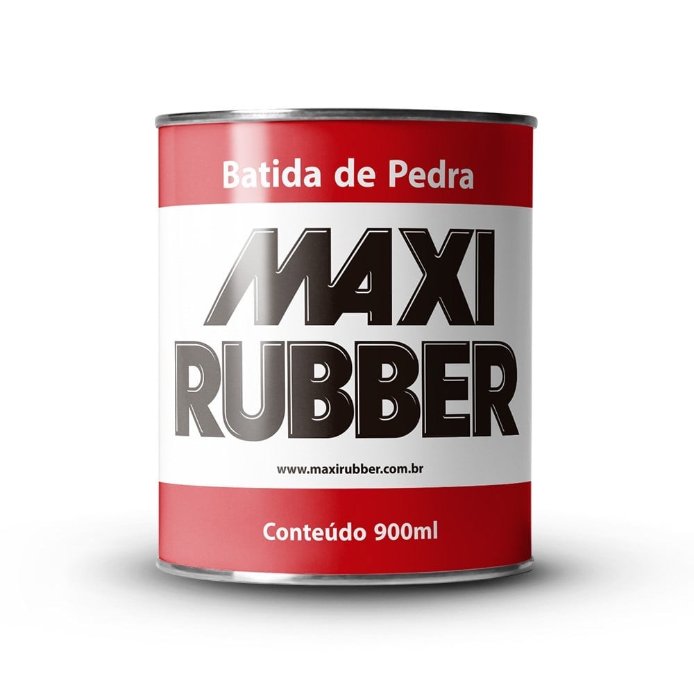 Bate Pedra Maxi Rubber Preta 900ML 4M031